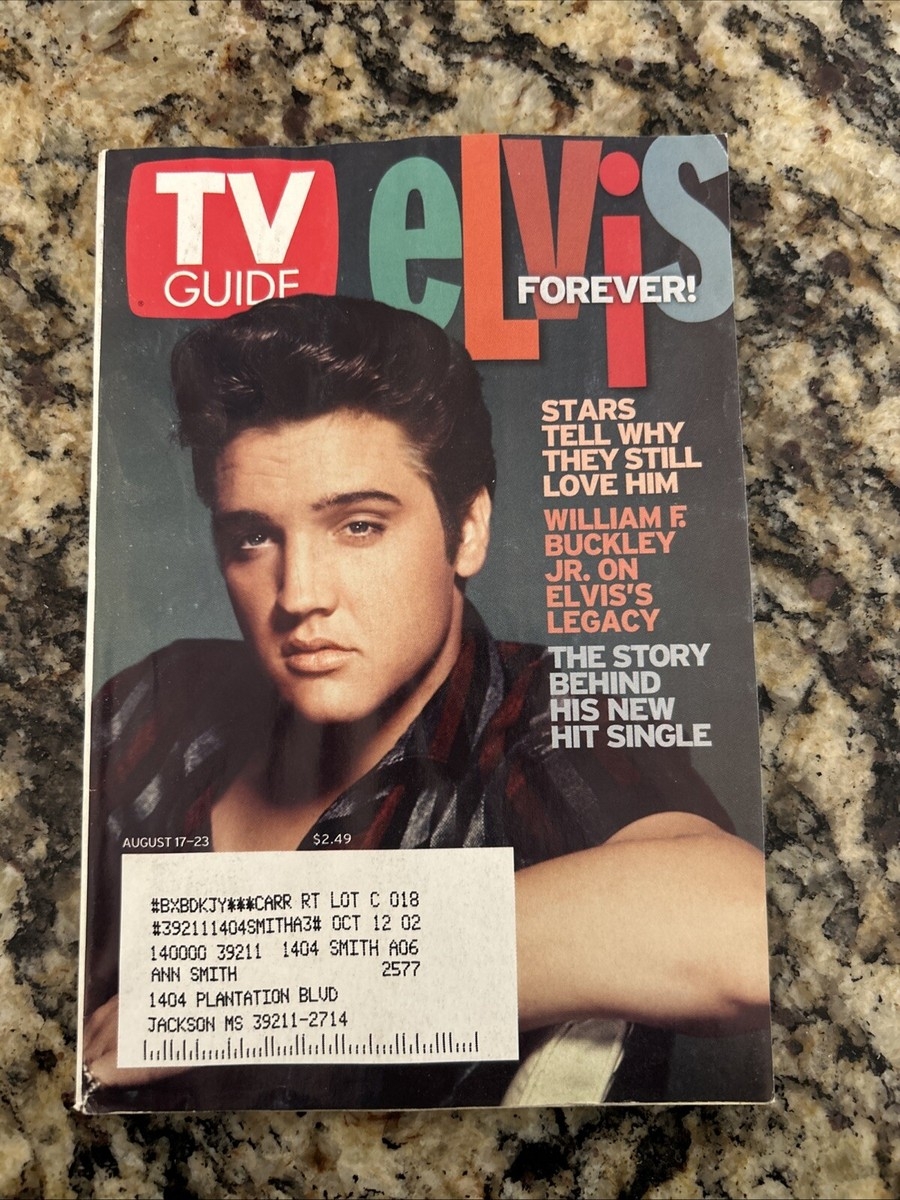 Vtg TV GUIDE Lot Of 3 Elvis 2000 2001 2002 EBay Vtg TV GUIDE Lot Of 3 Elvis 2000 2001 2002 EBay