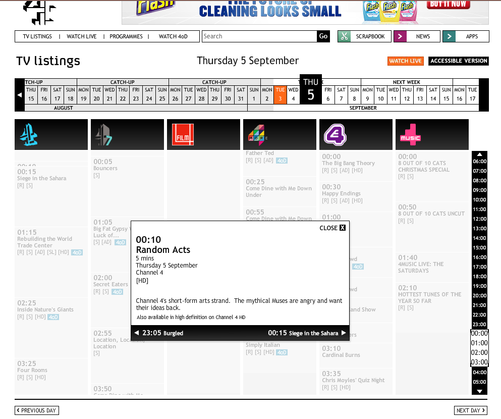 channel four tv guide channel four tv guide
