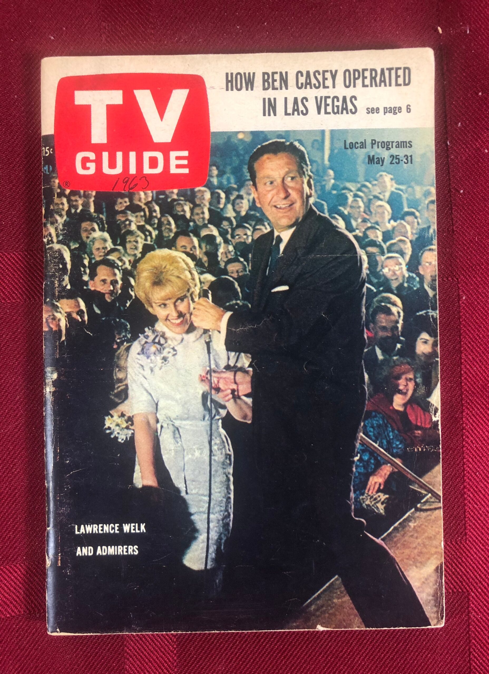 Week Of May 25 To 31 1963 TV Guide Lawrence Welk And Admirers On Cover Vol 11 Number 21 Issue 530 Lake Ontario Edition Vintage Etsy Week Of May 25 To 31 1963 TV Guide Lawrence Welk And Admirers On Cover Vol 11 Number 21 Issue 530 Lake Ontario Edition Vintage Etsy