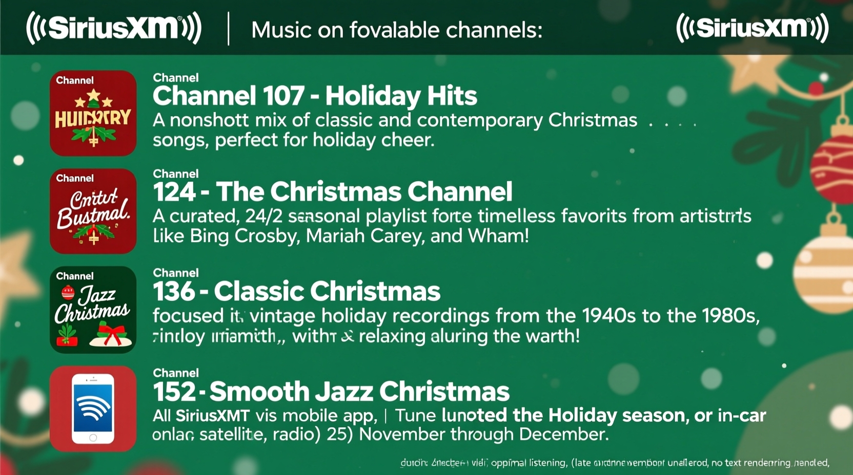 what channel is holly christmas music on sirius xm what channel is holly christmas music on sirius xm