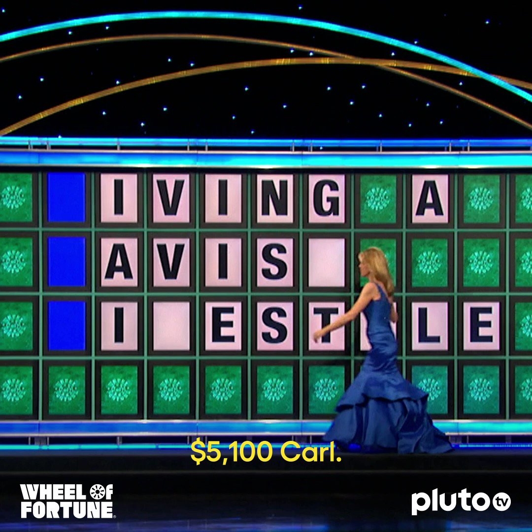 Where I Picture Myself In 5 Years Stream Wheel Of Fortune 24 7 On Pluto TV Https t co Hs4vXoKLqA WheelofFortune