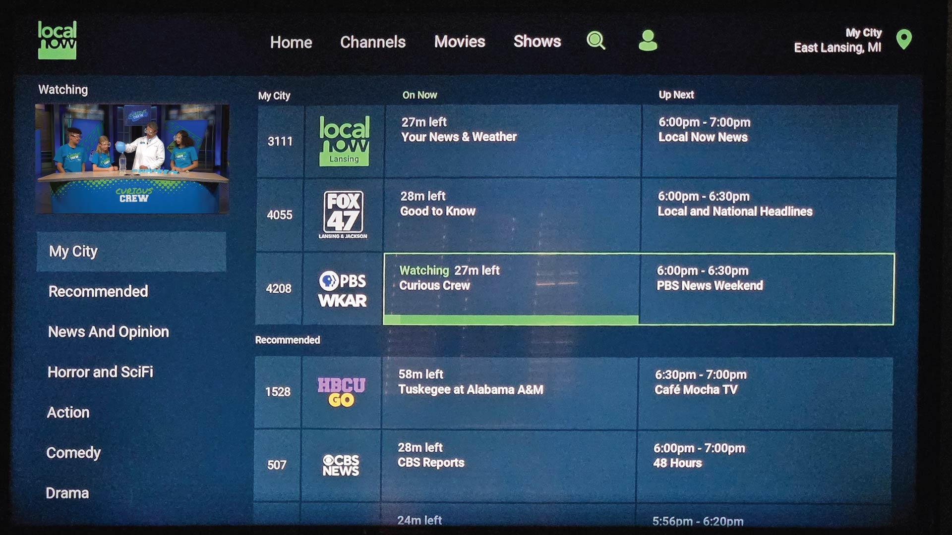 WKAR Is Live Now On Streaming Services Local Now And Hulu Live TV WKAR Public Media WKAR Is Live Now On Streaming Services Local Now And Hulu Live TV WKAR Public Media