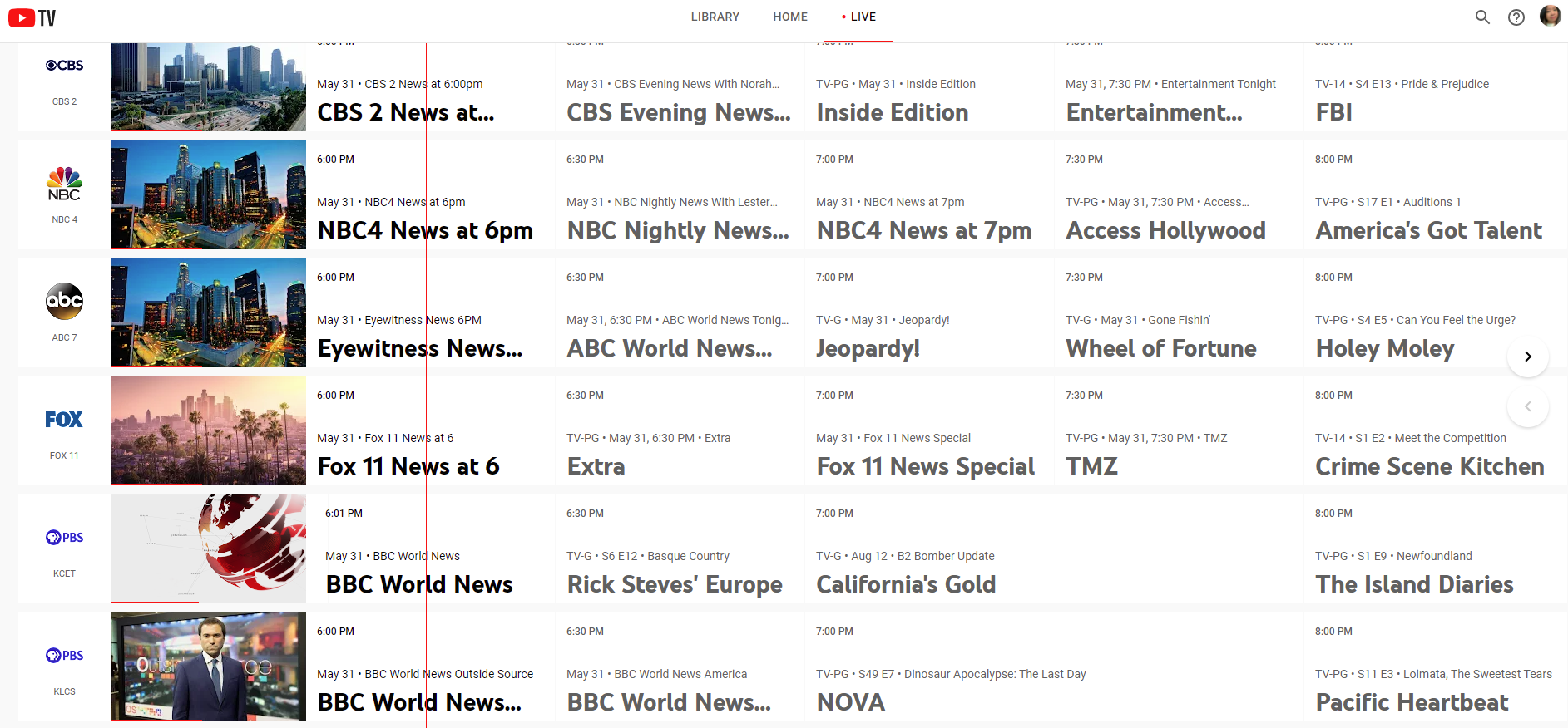 directv streaming vs youtube tv